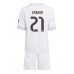 Real Madrid Brahim Diaz #21 Hjemmedraktsett Barn 2025-26 Korte ermer (+ Korte bukser)
